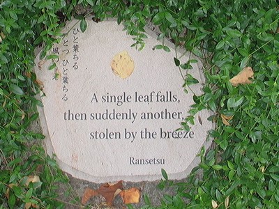 Haiku by Ransetsu