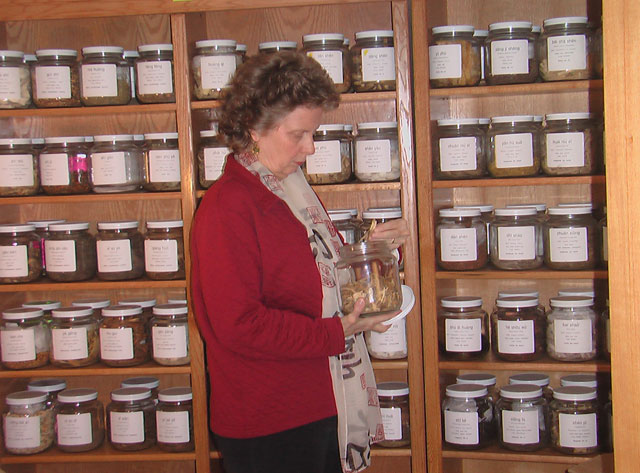 Herbalist at Work